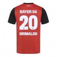 Dres Bayer Leverkusen Alejandro Grimaldo #20 Domaci 2024-25 Kratak Rukav